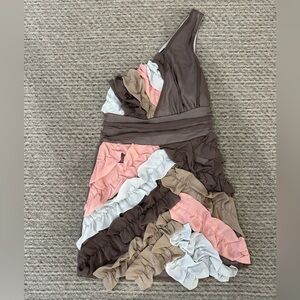 ELLISON Ruffle dress,EUC!